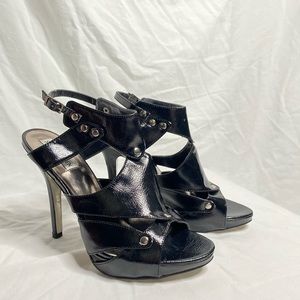 SOLD Steve Madden Leather Heels Size 9